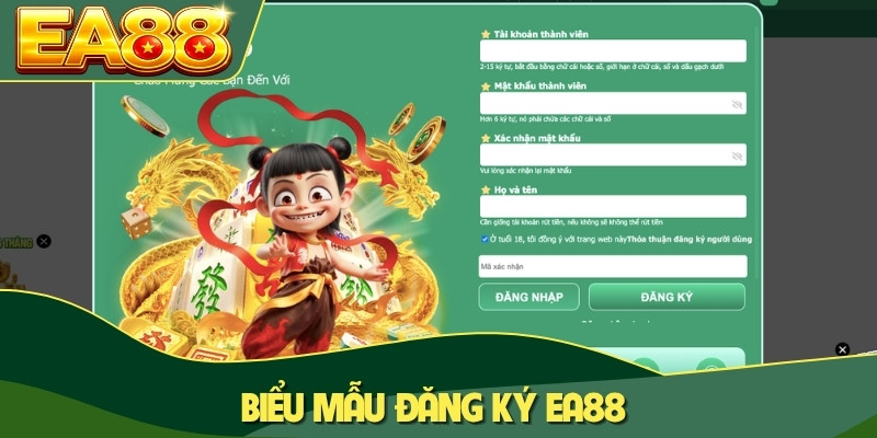 Biểu mẫu đăng ký EA88