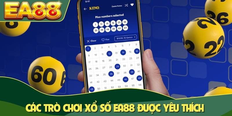 Các trò chơi xổ số ea88 được yêu thích Các trò chơi xổ số ea88 được yêu thích