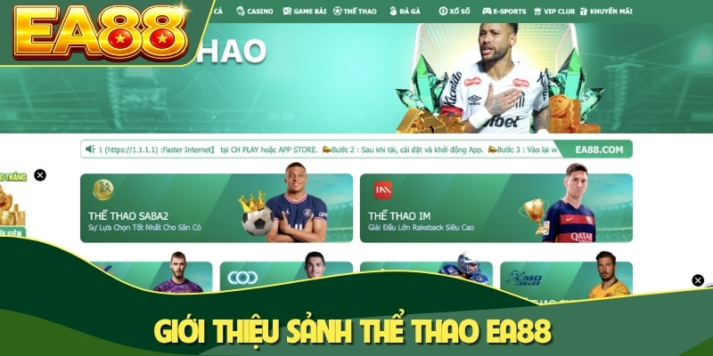 Giới thiệu sảnh thể thao EA88 Giới thiệu sảnh thể thao EA88