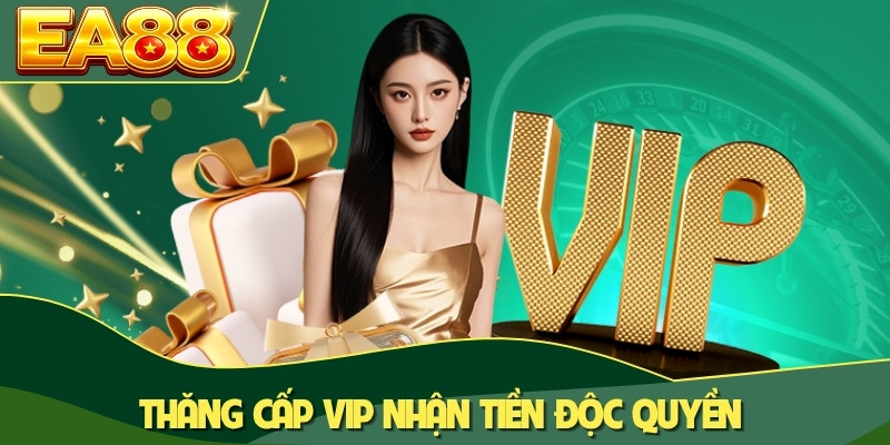 Thăng cấp VIP nhận tiền độc quyền