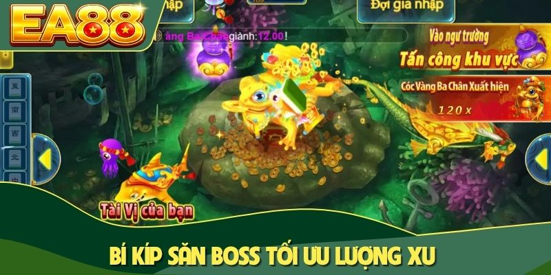 Bắn Cá Thần Tài EA88 - Bí Kíp Càn Quét Đại Dương Cực Chuẩn 3 Bí kíp săn Boss tối ưu lượng xu
