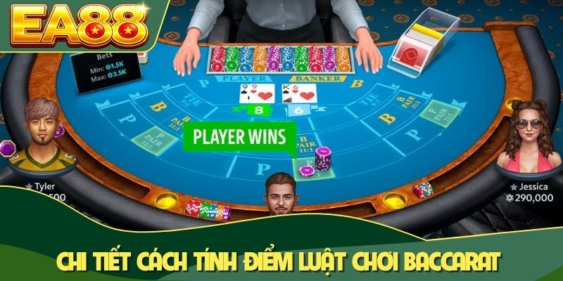 Bật Mí 3 Mẹo Đọc Vị Bàn Cược Baccarat Online Cực Chuẩn 2 Chi tiết cách tính điểm luật chơi Baccarat