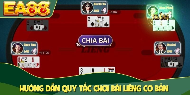 Đấu Trí Bài Liêng Online: Tuyệt Chiêu Tố Láo Thần Sầu 1 Hướng dẫn quy tắc chơi bài Liêng cơ bản
