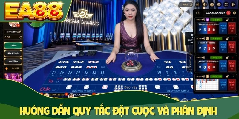 Bí Kíp Đọc Vị Cầu Tài Xỉu Online Bất Bại Từ Cao Thủ EA88 2 Hướng dẫn quy tắc đặt cược và phân định