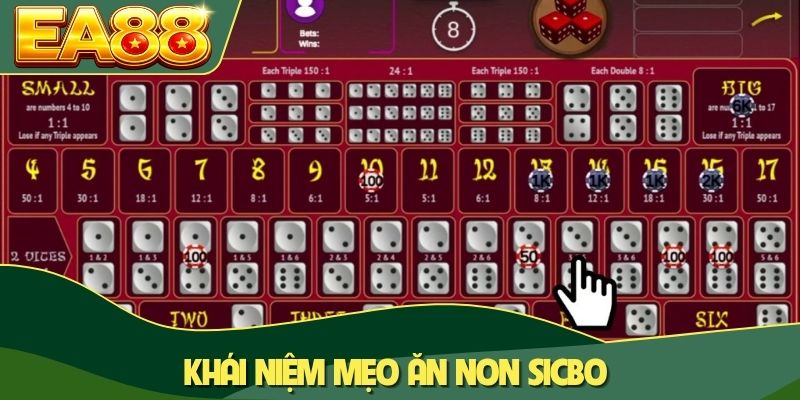 Khái niệm mẹo ăn non Sicbo